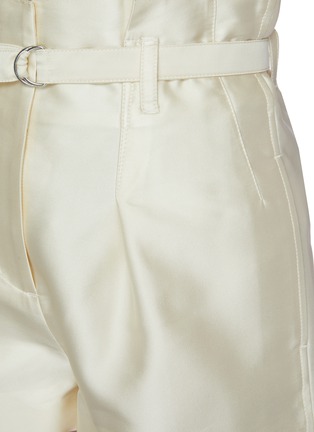  - 3.1 PHILLIP LIM - Paperbag waist satin shorts