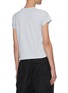 Back View - Click To Enlarge - T BY ALEXANDER WANG - Foundation' Tonal Logo Print Cotton Jersey T-shirt