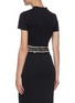 Back View - Click To Enlarge - T BY ALEXANDER WANG - Logo Hem Crop Top