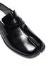 Detail View - Click To Enlarge - MAISON MARGIELA - 'TABI' Round Split-Toe Patent Leather Loafers