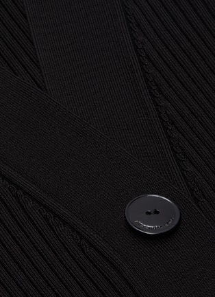 Detail View - Click To Enlarge - ALEXANDER WANG - Split Cuff Rib Knit Dress