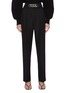 Main View - Click To Enlarge - ALEXANDER WANG - Chain Embellished Waist Low Pants