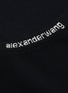  - T BY ALEXANDER WANG - Logo embroidered neckline top