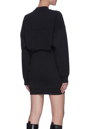 Back View - Click To Enlarge - T BY ALEXANDER WANG - Sculpted jersey mini dress