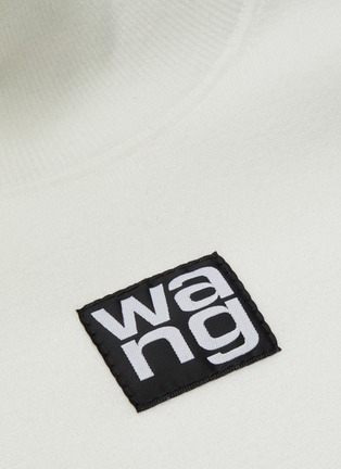  - T BY ALEXANDER WANG - Logo patch turtleneck top