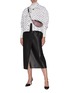 Figure View - Click To Enlarge - T BY ALEXANDER WANG - Logo patch turtleneck top