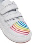 Detail View - Click To Enlarge - VANS - OLD SKOOL' Rainbow Motif Toddler Leather Sneakers