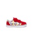 Main View - Click To Enlarge - VANS - COMFYCUSH OLD SKOOL' Colourblock Check Toddler Sneakers