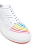 Detail View - Click To Enlarge - VANS - OLD SKOOL' Rainbow Motif Leather Sneakers