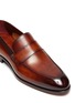 Detail View - Click To Enlarge - MAGNANNI - Almond Toe Leather Penny Loafers