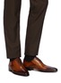 Figure View - Click To Enlarge - MAGNANNI - Opanca Wholecut' Leather Oxford Shoes