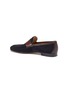  - MAGNANNI - Bi-colour suede penny loafers