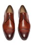Detail View - Click To Enlarge - MAGNANNI - Almond Toe Leather Derby Shoes