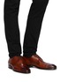 Figure View - Click To Enlarge - MAGNANNI - Almond Toe Leather Derby Shoes