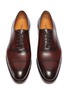 Detail View - Click To Enlarge - MAGNANNI - Perforated Detail Round Toe Leather Oxford Shoes