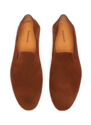 Detail View - Click To Enlarge - MAGNANNI - Stepdown' Suede Slip-on Flats