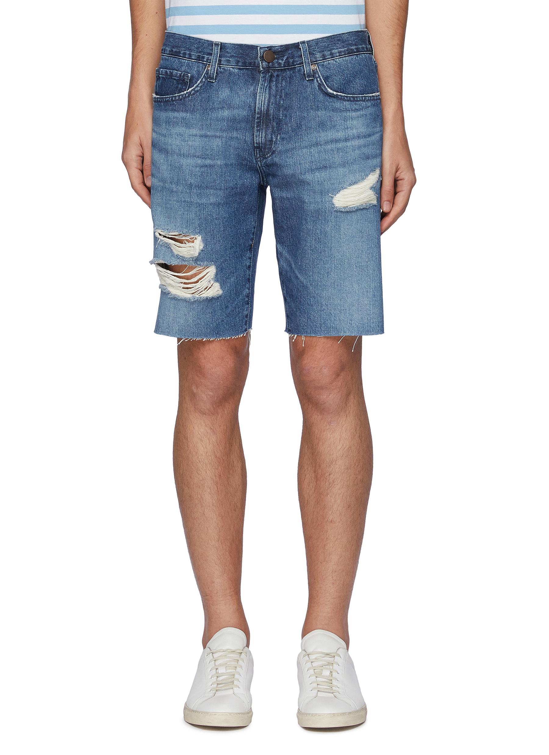 Buy > j brand denim shorts > in stock