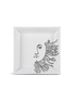 Main View - Click To Enlarge - FORNASETTI - Solitario Porcelain Square Plate