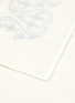 FRETTE - Ornate Medallion Embroidery Hand Towel — White & Light Grey