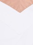 Detail View - Click To Enlarge - FRETTE - Bicolore Pillow Sham – Beige/Rose