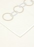 Detail View - Click To Enlarge - FRETTE - Links Embroidery Guest Towel — Beige