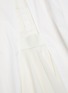 Detail View - Click To Enlarge - SACAI - Tuxedo Collar Open Back Cotton Poplin Shirt Dress
