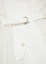 Detail View - Click To Enlarge - SACAI - Deconstructed Contrast Panel Wool Cotton Blend Dress