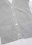  - SACAI - V-neck Cotton Cardigan Front Hybrid Top