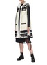 Figure View - Click To Enlarge - SACAI - Frayed tweed hooded vest