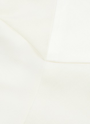 Detail View - Click To Enlarge - SACAI - x Hank Willis Thomas Solid mix asymmetric skirt