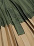 Detail View - Click To Enlarge - SACAI - Pleated colour block midi skirt