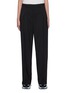 Main View - Click To Enlarge - SACAI - Pleated side stripe suiting pants
