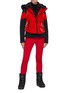 Figure View - Click To Enlarge - GOLDBERGH - Nura' fox fur trim hood detachable vest performance puffer jacket