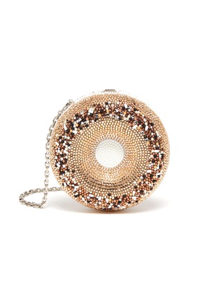 Main View - Click To Enlarge - JUDITH LEIBER - Everything Bagel' Crystal Embellished Crossbody Bag