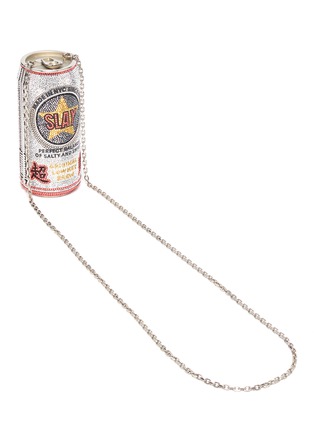 Detail View - Click To Enlarge - JUDITH LEIBER - Beverage Can Slay' Crystal Embellished Crossbody Bag