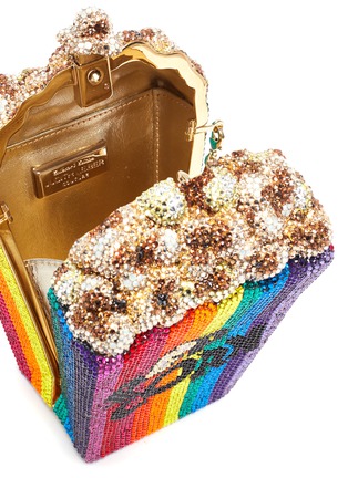 Detail View - Click To Enlarge - JUDITH LEIBER - Popcorn Main Feature' Crystal Embellished Crossbody Bag