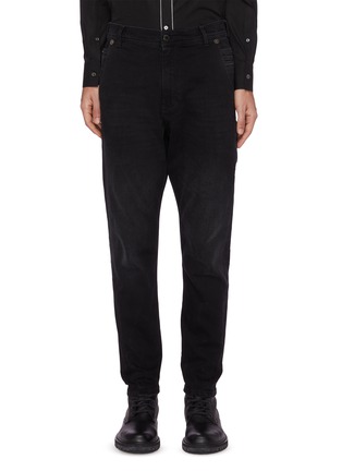 Main View - Click To Enlarge - NEIL BARRETT - Low rise straight cut jeans