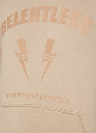  - NEIL BARRETT - Relentless slogan print sweatshirt
