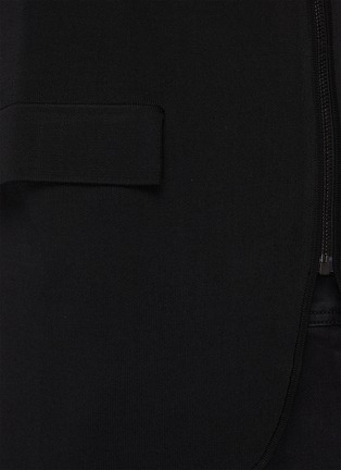  - NEIL BARRETT - Zip-up knit bomber jacket