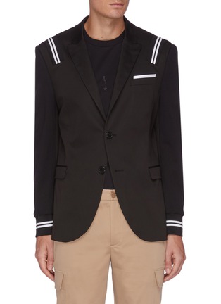 Main View - Click To Enlarge - NEIL BARRETT - Slim varsity blazer