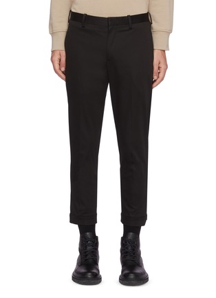 Main View - Click To Enlarge - NEIL BARRETT - Roll up leg tailored pants