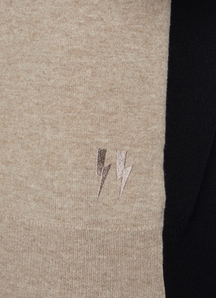  - NEIL BARRETT - Contrast Panel Sweater