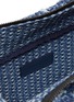 Detail View - Click To Enlarge - LAURENCE & CHICO - Pearl Chain Lace Denim Trim Small Tote