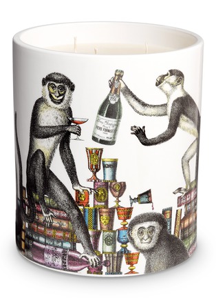 Main View - Click To Enlarge - FORNASETTI - Scimmie large scented candle