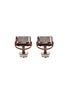 Main View - Click To Enlarge - BABETTE WASSERMAN - Retro radio and plug cufflinks