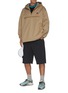 Figure View - Click To Enlarge - ACNE STUDIOS - Face Patch Hood Anorak Jacket