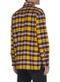 Back View - Click To Enlarge - ACNE STUDIOS - Face Patch Check Shirt