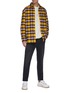 Figure View - Click To Enlarge - ACNE STUDIOS - Face Patch Check Shirt