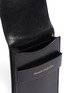 Detail View - Click To Enlarge - ALEXANDER MCQUEEN - Small leather phone pouch