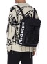 Figure View - Click To Enlarge - ALEXANDER MCQUEEN - Graffiti nylon backpack